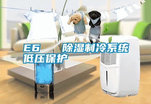 E6   除湿制冷系统低压保护