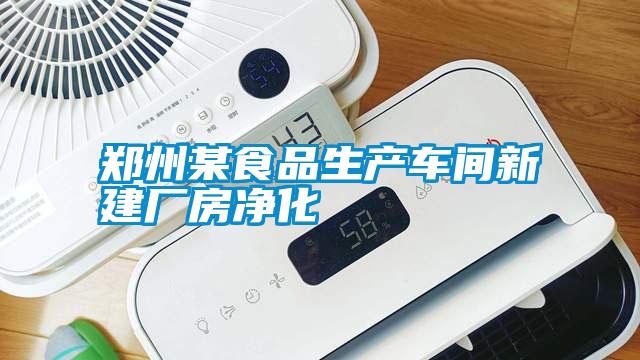 郑州某食品生产车间新建厂房净化