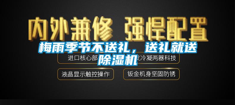 梅雨季节不送礼，送礼就送除湿机