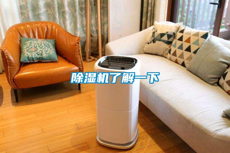 除湿机了解一下