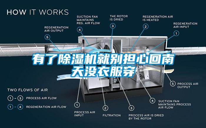 有了除湿机就别担心回南天没衣服穿