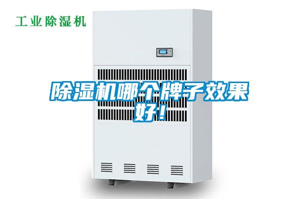 除湿机哪个牌子效果好！