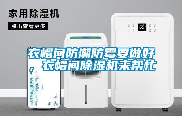 衣帽间防潮防霉要做好，衣帽间除湿机来帮忙