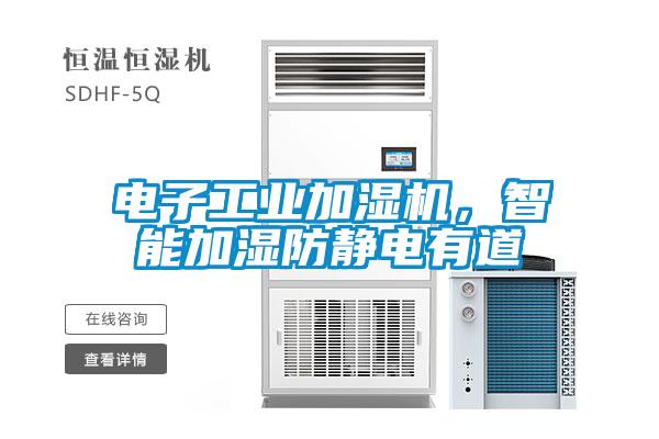 电子工业加湿机，智能加湿防静电有道