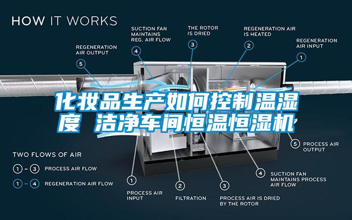 化妆品生产如何控制温湿度 洁净车间恒温恒湿机