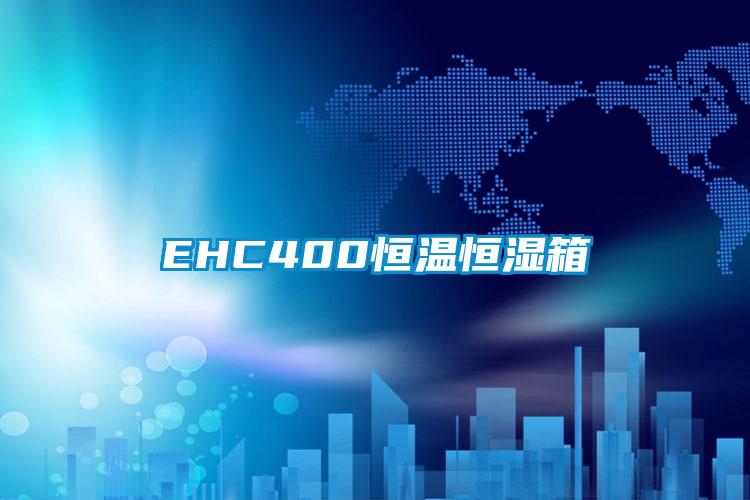 EHC400恒温恒湿箱