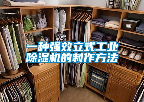 一种强效立式工业除湿机的制作方法
