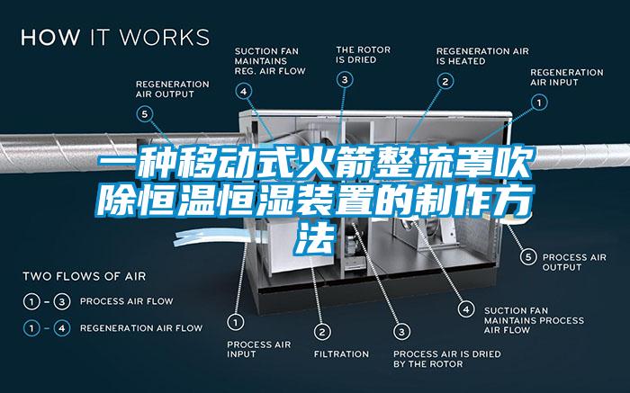 一种移动式火箭整流罩吹除恒温恒湿装置的制作方法