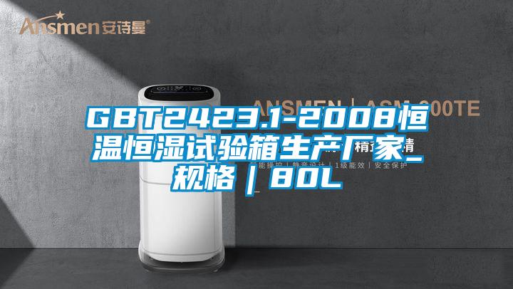 GBT2423.1-2008恒温恒湿试验箱生产厂家_规格｜80L