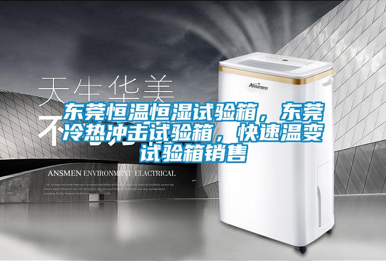 东莞恒温恒湿试验箱，东莞冷热冲击试验箱，快速温变试验箱销售