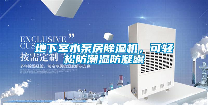 地下室水泵房除湿机，可轻松防潮湿防凝露
