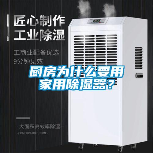 厨房为什么要用家用除湿器？