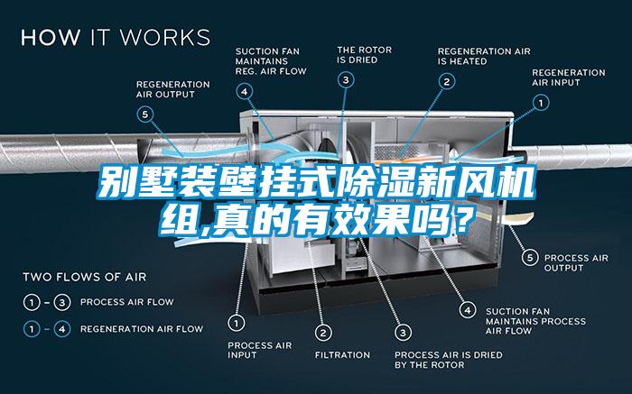 别墅装壁挂式除湿新风机组,真的有效果吗？