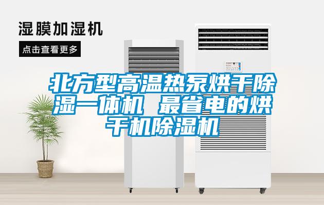 北方型高温热泵烘干除湿一体机 最省电的烘干机除湿机