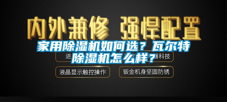 家用除湿机如何选？瓦尔特除湿机怎么样？