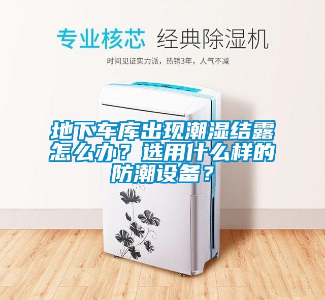 地下车库出现潮湿结露怎么办？选用什么样的防潮设备？