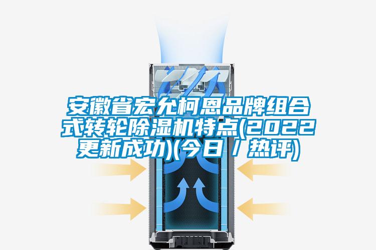 安徽省宏允柯恩品牌组合式转轮除湿机特点(2022更新成功)(今日／热评)