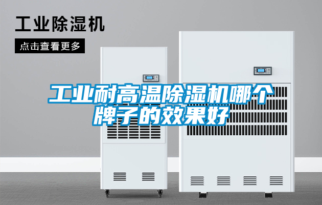 工业耐高温除湿机哪个牌子的效果好