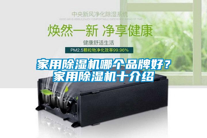 家用除湿机哪个品牌好？家用除湿机十介绍