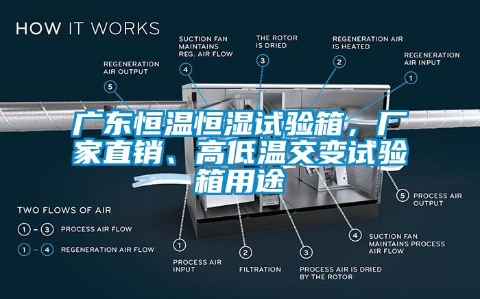 广东恒温恒湿试验箱，厂家直销、高低温交变试验箱用途