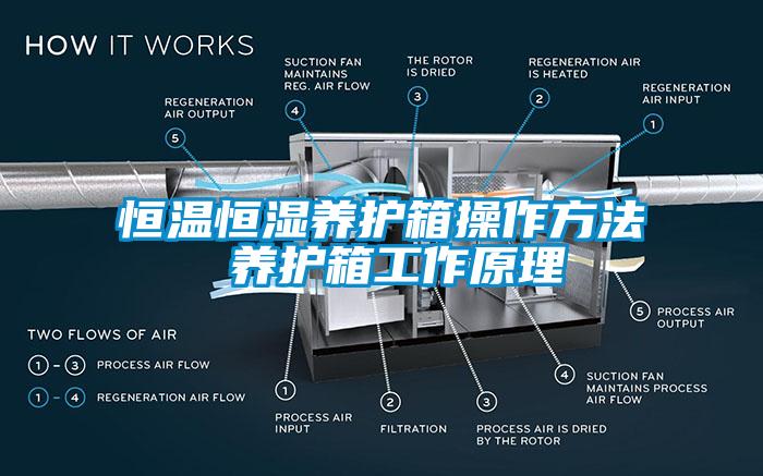 恒温恒湿养护箱操作方法 养护箱工作原理