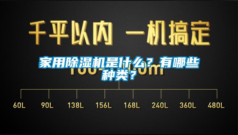 家用除湿机是什么？有哪些种类？