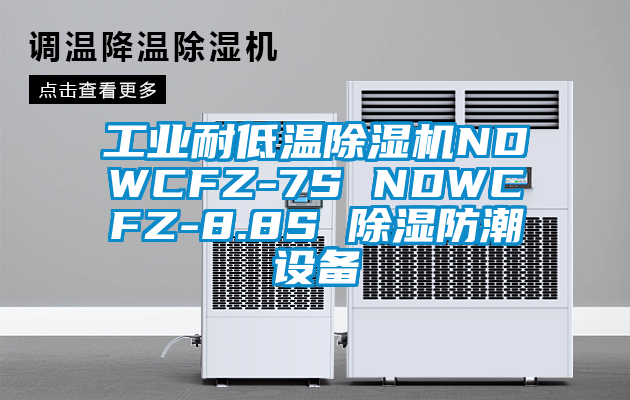 工业耐低温除湿机NDWCFZ-7S NDWCFZ-8.8S 除湿防潮设备