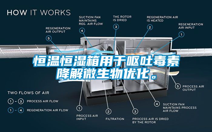 恒温恒湿箱用于呕吐毒素降解微生物优化。