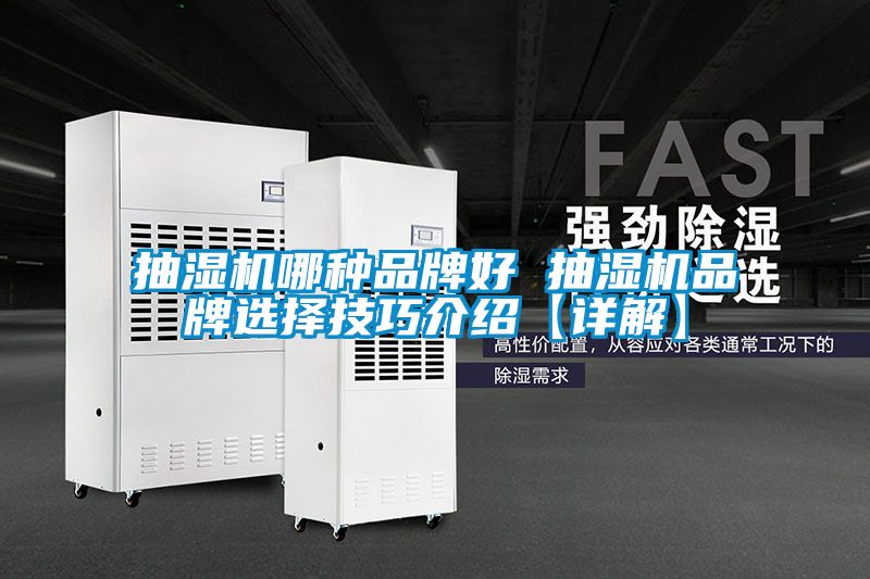 抽湿机哪种品牌好 抽湿机品牌选择技巧介绍【详解】