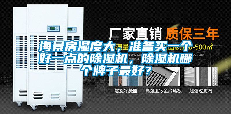 海景房湿度大，准备买一个好一点的除湿机，除湿机哪个牌子最好？