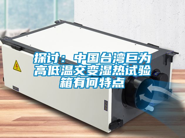 探讨：中国台湾巨为高低温交变湿热试验箱有何特点