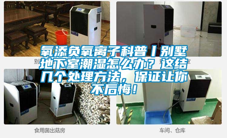 氧添负氧离子科普丨别墅地下室潮湿怎么办？这结几个处理方法，保证让你不后悔！