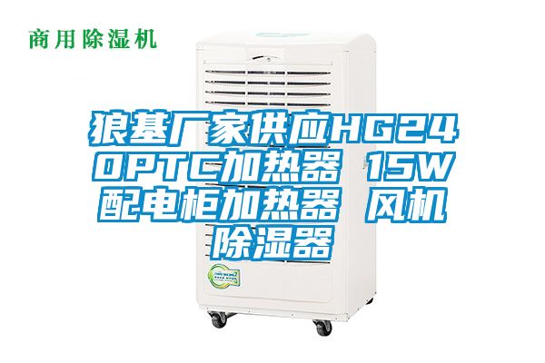 狼基厂家供应HG240PTC加热器 15W配电柜加热器 风机除湿器