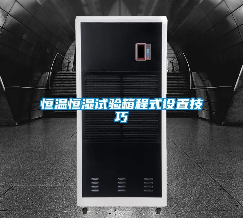 恒温恒湿试验箱程式设置技巧