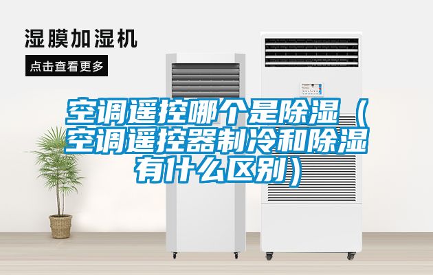空调遥控哪个是除湿（空调遥控器制冷和除湿有什么区别）