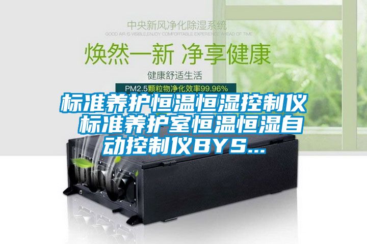 标准养护恒温恒湿控制仪 标准养护室恒温恒湿自动控制仪BYS...