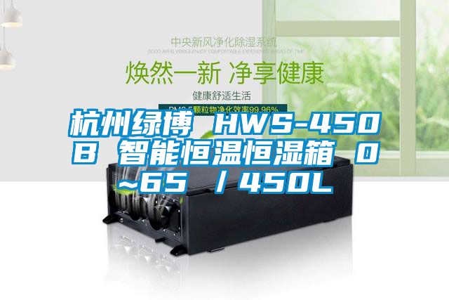 杭州绿博 HWS-450B 智能恒温恒湿箱 0~65℃／450L