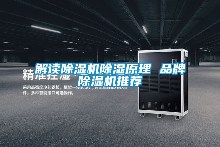 解读除湿机除湿原理 品牌除湿机推荐