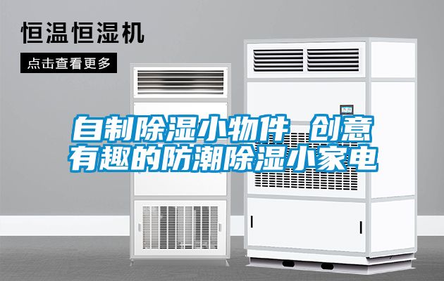 自制除湿小物件 创意有趣的防潮除湿小家电