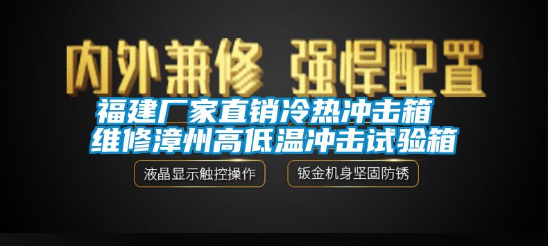 福建厂家直销冷热冲击箱 维修漳州高低温冲击试验箱