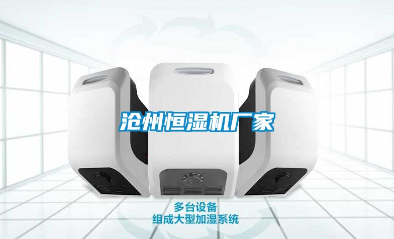 沧州恒湿机厂家