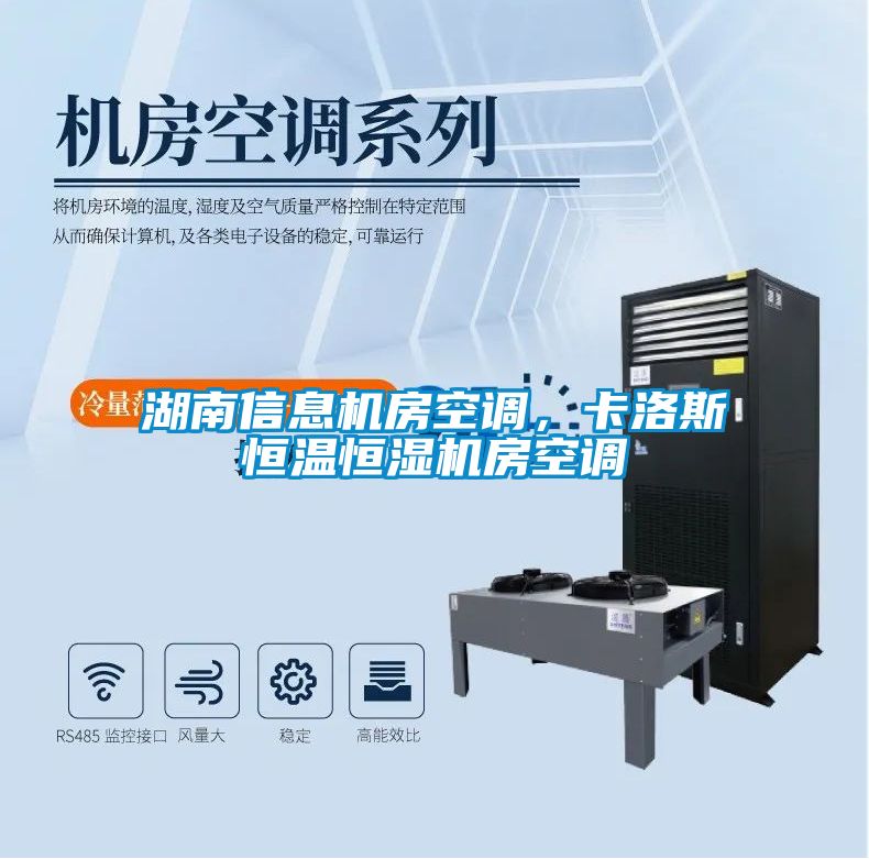湖南信息机房空调，卡洛斯恒温恒湿机房空调