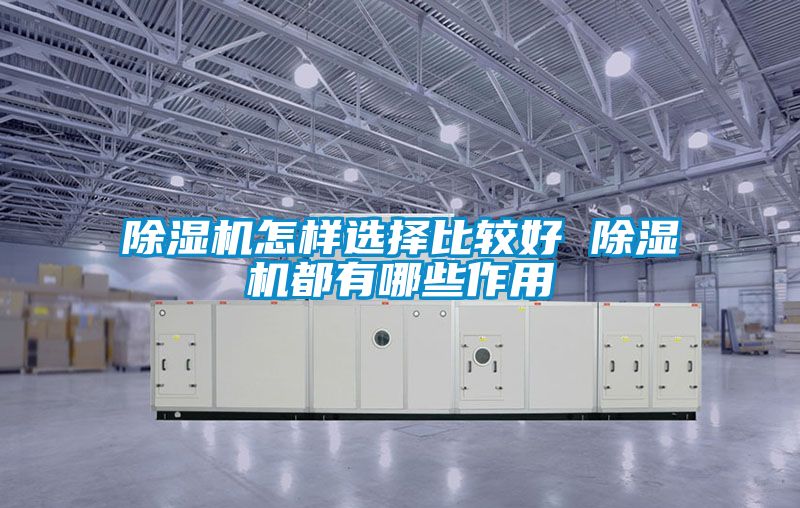 除湿机怎样选择比较好 除湿机都有哪些作用