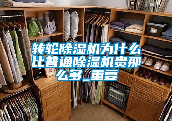转轮除湿机为什么比普通除湿机贵那么多_重复