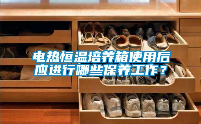 电热恒温培养箱使用后应进行哪些保养工作？