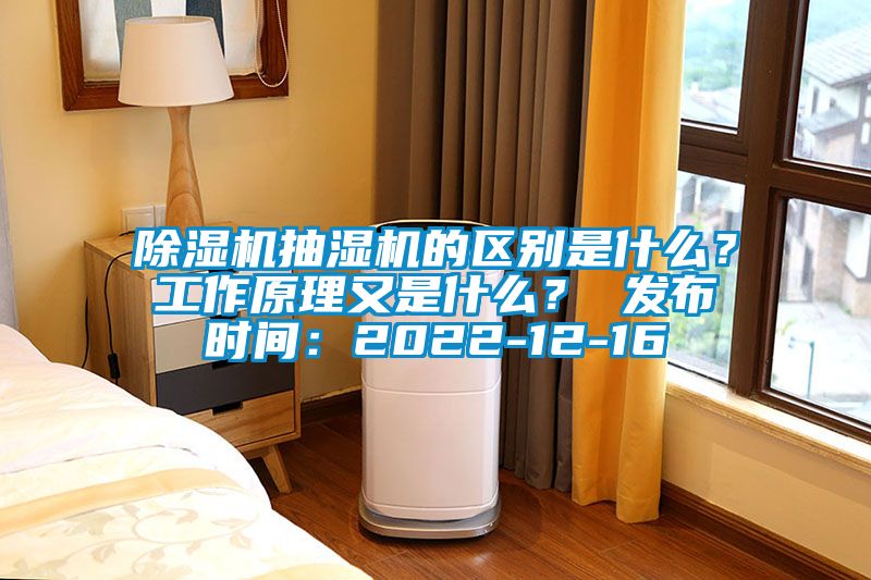 除湿机抽湿机的区别是什么？工作原理又是什么？ 发布时间：2022-12-16