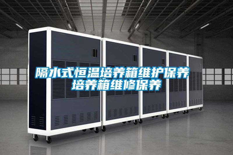 隔水式恒温培养箱维护保养 培养箱维修保养