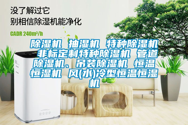 除湿机 抽湿机 特种除湿机 非标定制特种除湿机 管道除湿机、吊装除湿机 恒温恒湿机 风(水)冷型恒温恒湿机