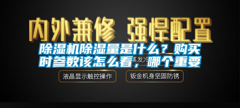 除湿机除湿量是什么？购买时参数该怎么看，哪个重要