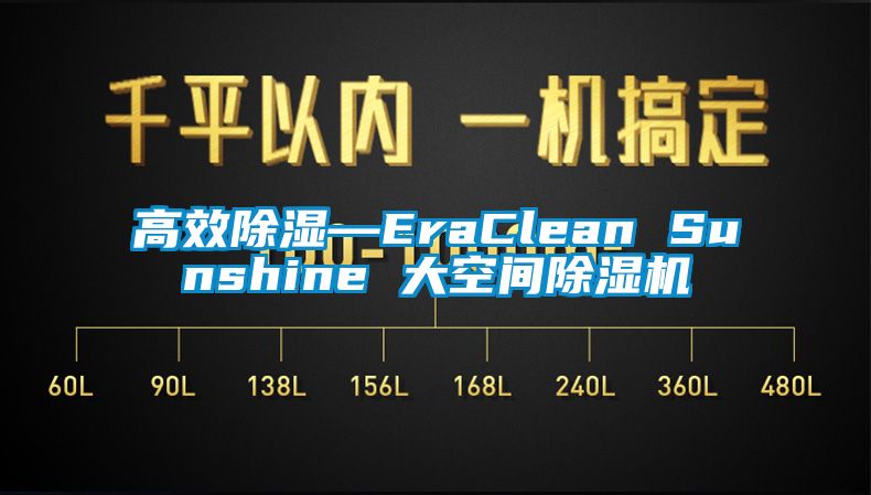 高效除湿—EraClean Sunshine 大空间除湿机